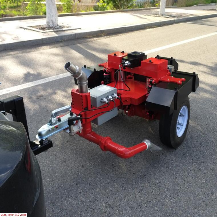 雙輪式橫向力系數(shù)檢測(cè)車